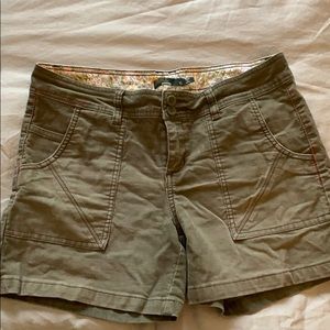 Prana cord shorts
